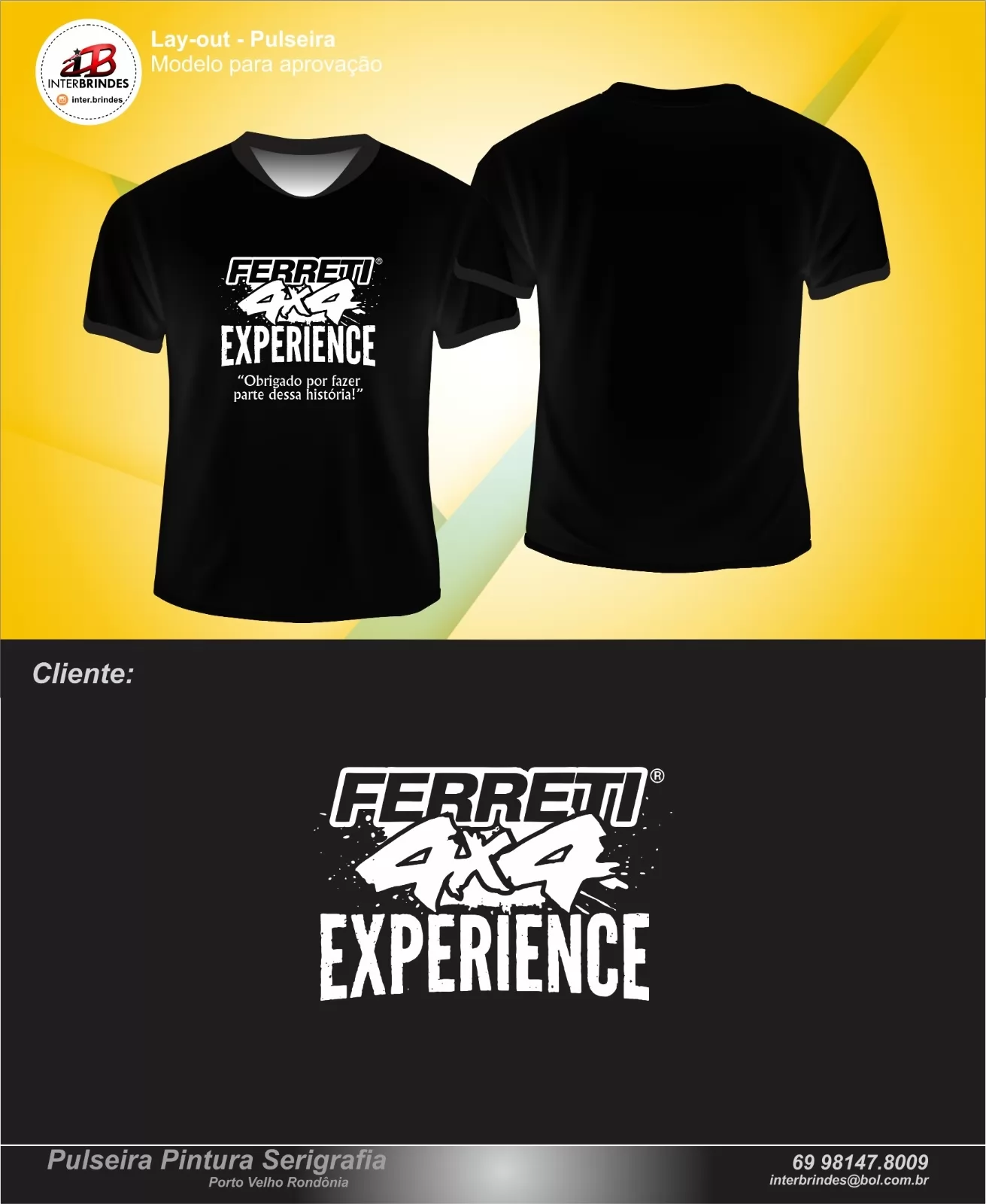 Camiseta Ferreti 4x4 Experience